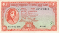Ireland, Republic Of 1 10 Shillings, Prefix 65F, 5.12.1940